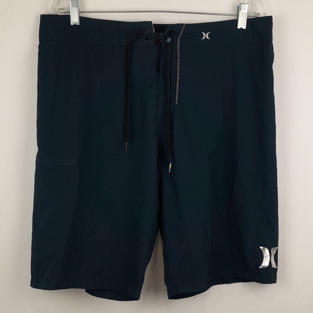 Hurley Phantom Dark Navy Blue Swim Trunks Shorts